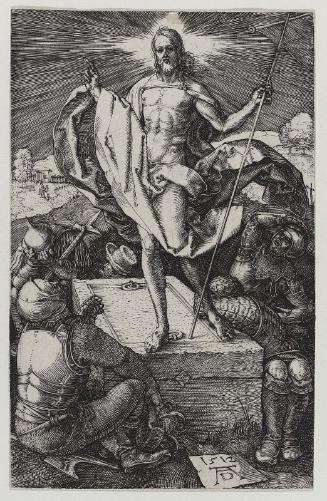 Resurrection (from the Engraved Passion series, one of 15 plates)