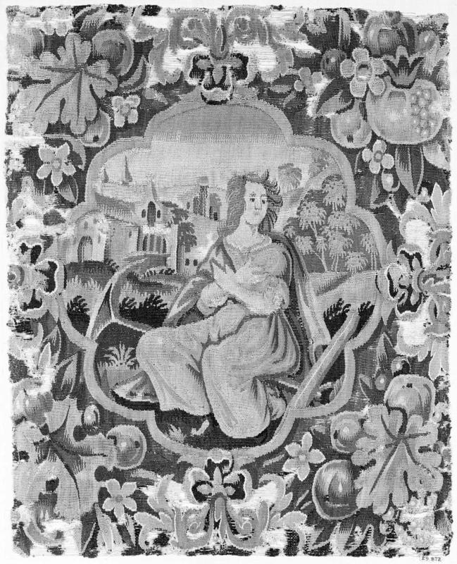 Tapestry cushion cover "Hope on an Anchor"