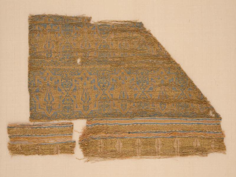 Fragment from the chasuble of St. Valerius from the Cathedral of San Vicente de Roda de Isabena in Lerida