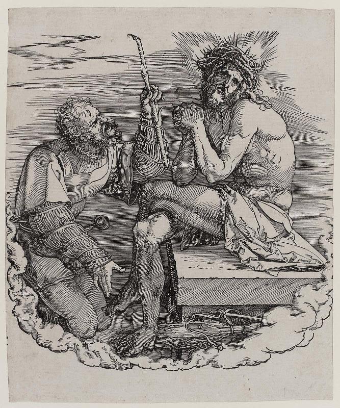 Man of Sorrows, Mocked by a Soldier (Large Passion)