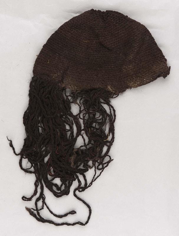 Cap with hair cords