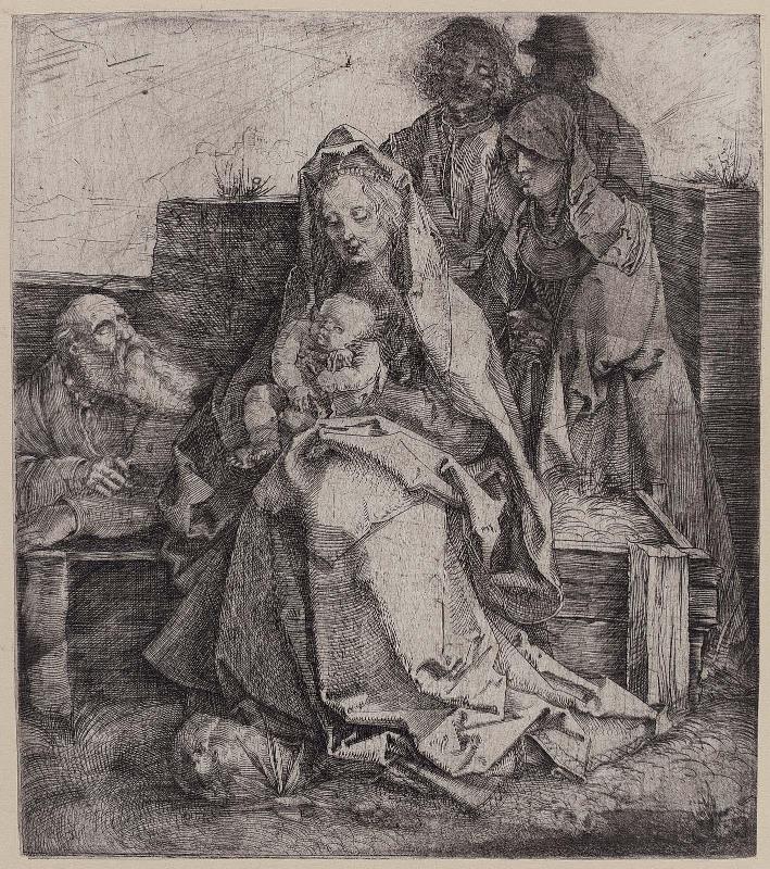 Holy Family with Saint John, The Magdalen, and Nicodemus