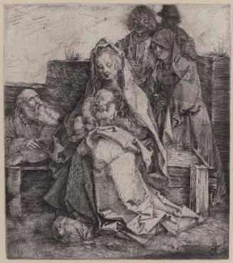 Holy Family with Saint John, The Magdalen, and Nicodemus