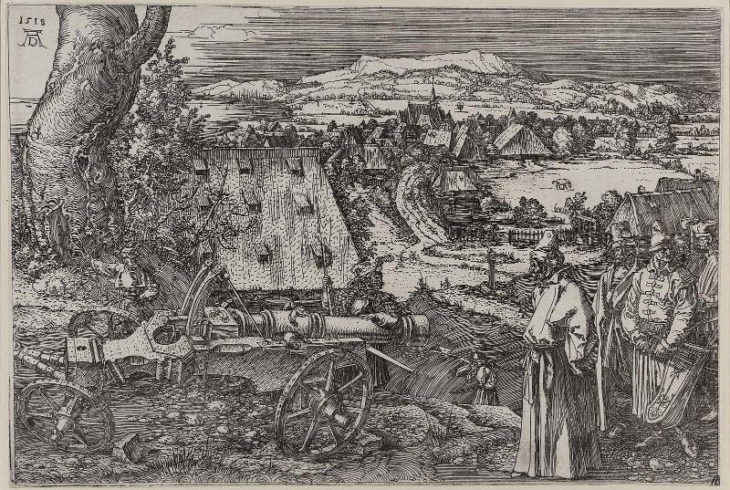 The Landscape with the Cannon