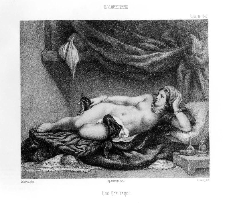 Une Odalisque