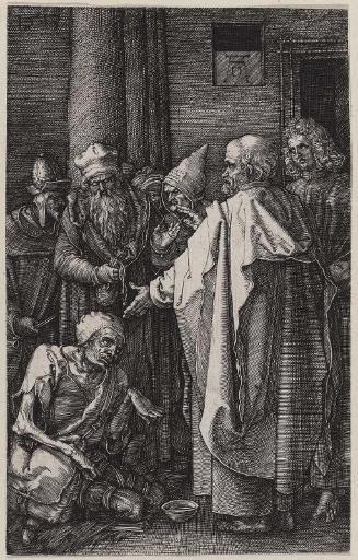 Saints Peter and John Healing the Lame Man