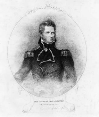 Col Thomas MacDonough of the U.S. Navy