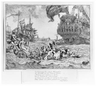 The Personification of Amsterdam Riding in Neptune's Chariot