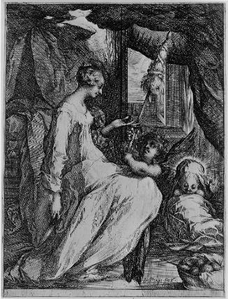 The Virgin and Child with a Distaff and an Angel