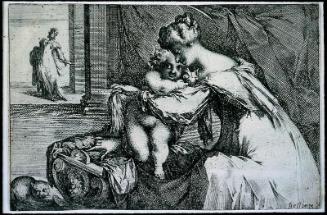 The Virgin and Child with a Cradle
