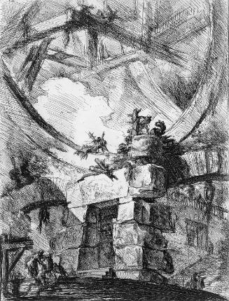 The Giant Wheel (Plate IX of the Second Edition, Second Issue, of the Carceri)
