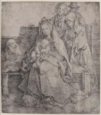 Holy Family with Saint John, The Magdalen, and Nicodemus