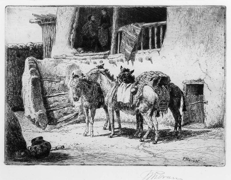 A Corner in Spanish Taos