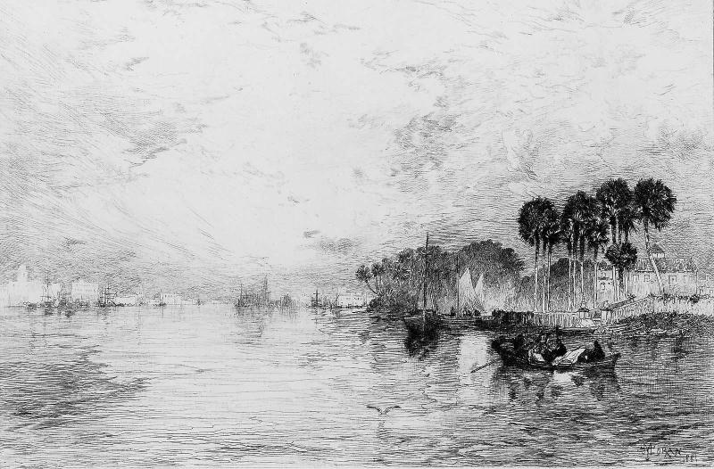 Morning on the St. John's river, Florida