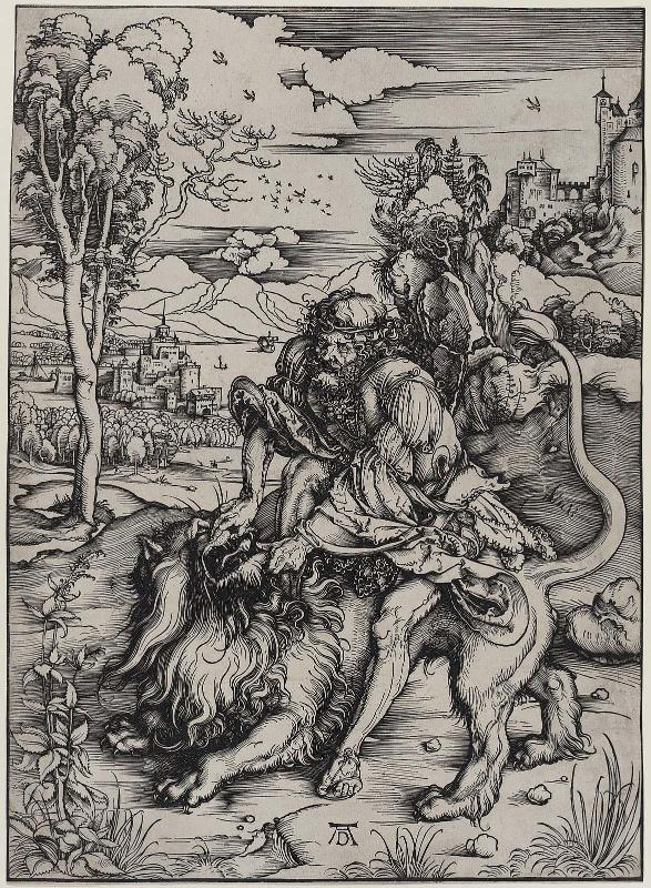 Samson Rending the Lion