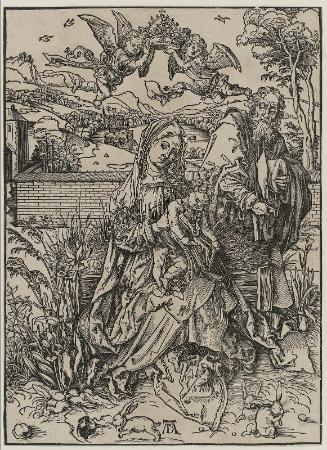 Holy Family with Three Hares