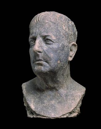 Bust of an older man