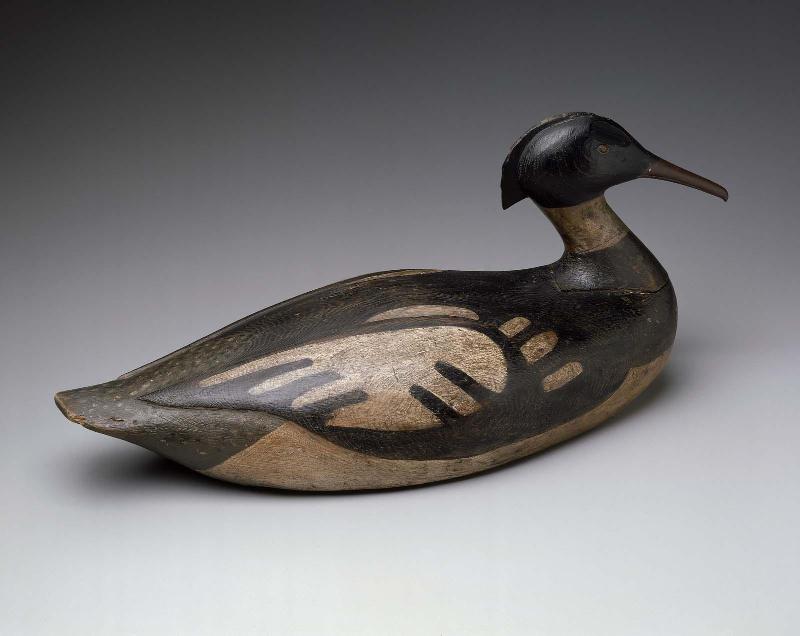 Decoy: Red-Breasted Merganser Drake