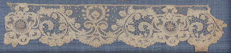 Pieces of lace edging