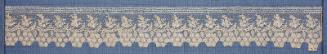 Piece of narrow lace flounce