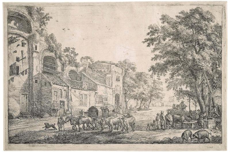 The Approach to a Village