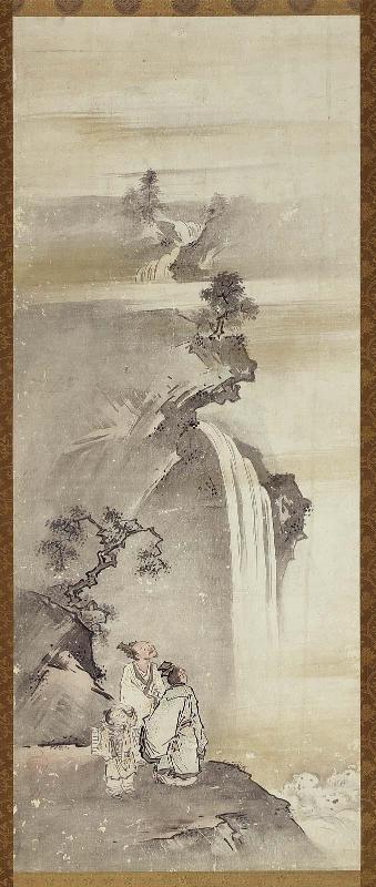 Li Bai Viewing Waterfall