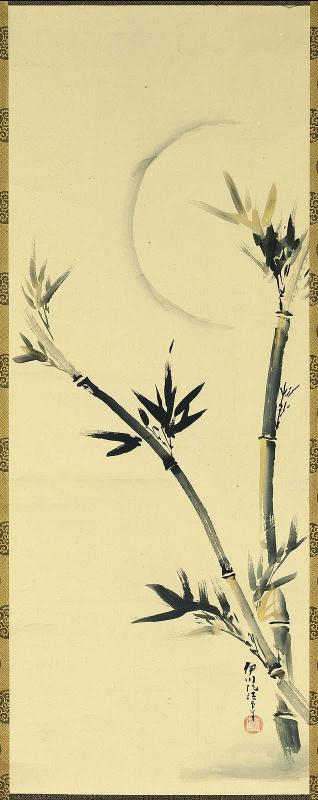 Bamboo and Moon