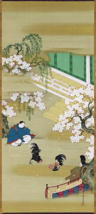 Watching a Cock Fight