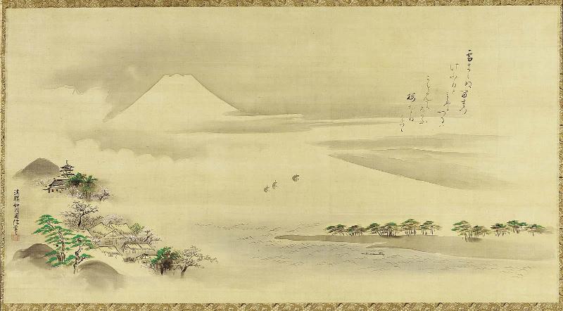 Mount Fuji from Seiken-ji and Miho