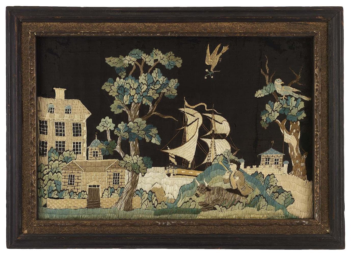 Embroidered picture
