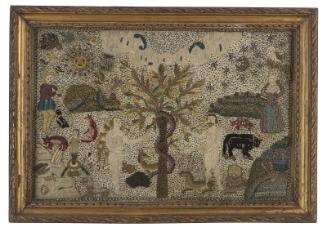 Adam and Eve (embroidered picture)