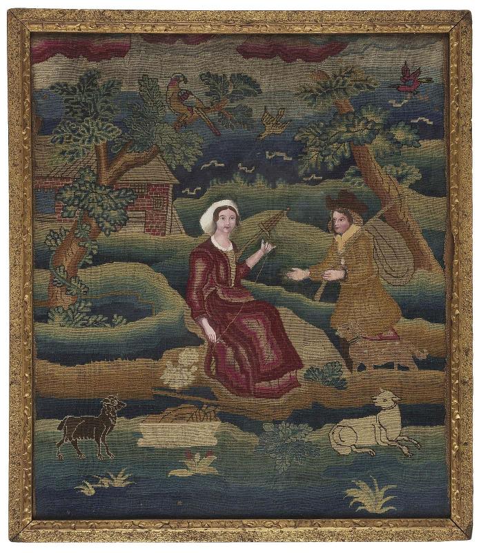 Embroidered picture