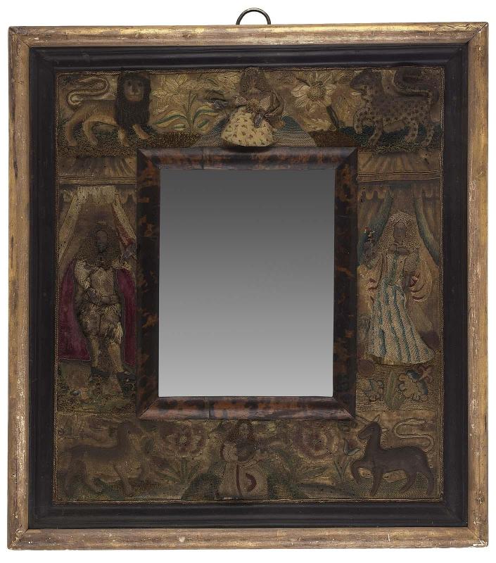 Stumpwork mirror