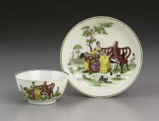 Tea bowl and saucer