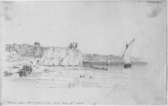 The Potomac River from Washington, D. C. (from a sketchbook of 1850–1853)