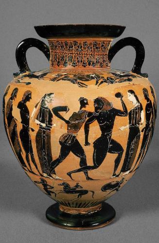 Amphora/Psykter with Theseus slaying the Minotaur