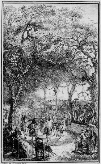 Le Bal d'Auteuil, from "Répertoire des bals" by Sr. de La Cuisse