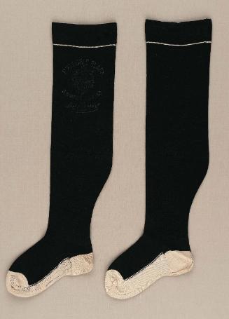 Pair of children's stockings