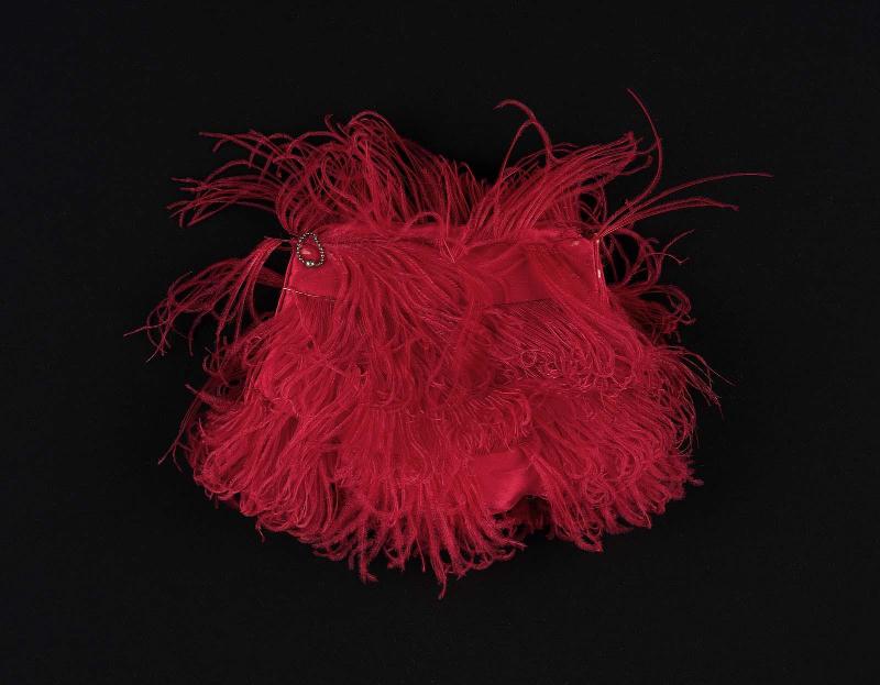 A small muff evening bag