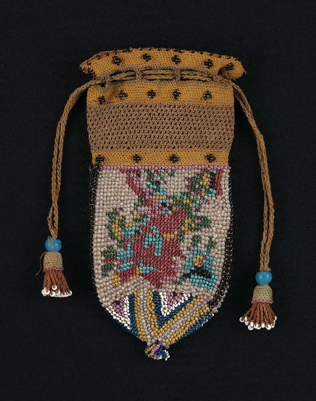 Crocheted purse
