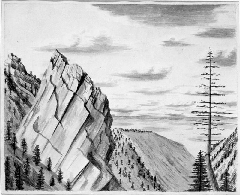 Plains from Bear Canyon