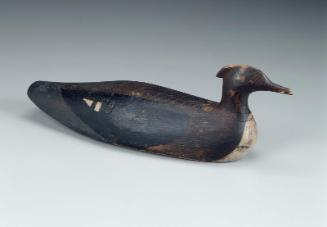 Decoy:  Red-Breasted Merganser Drake