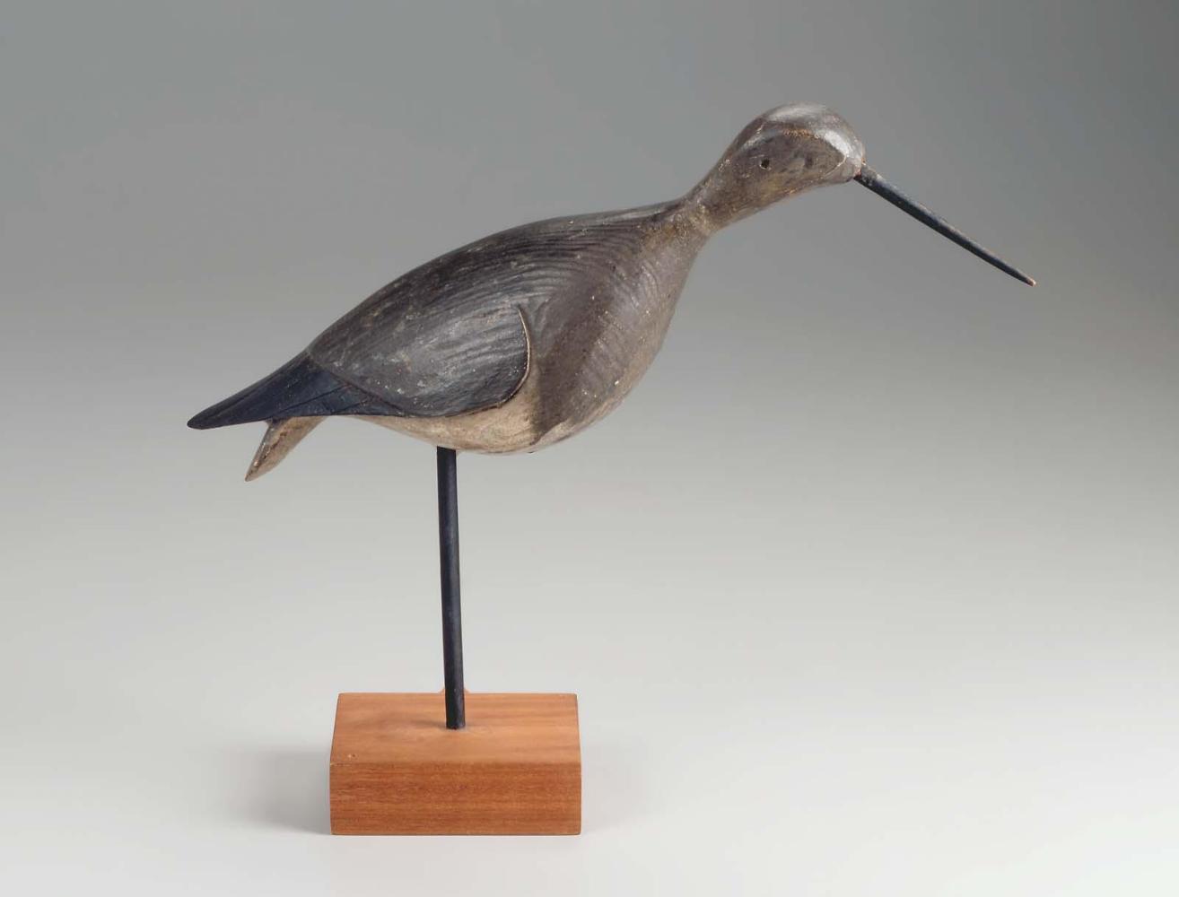 Stick-up Decoy:  Winter Yellowleg (Curlew)