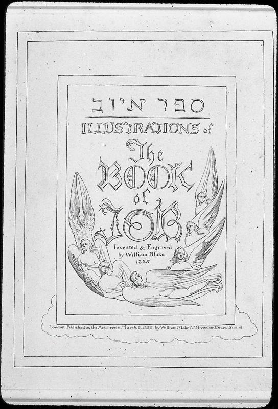 Title Page to Illustrations of the Book of Job