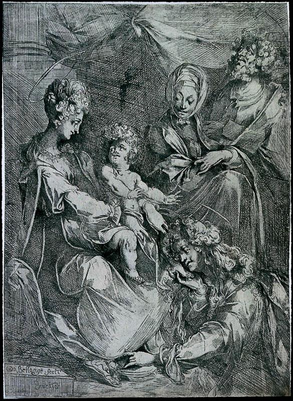 The Holy Family with St. Anne and Mary Magdalen