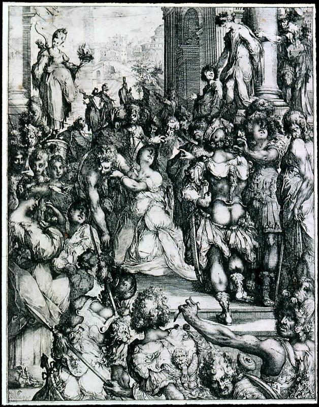 The Martyrdom of St. Lucy