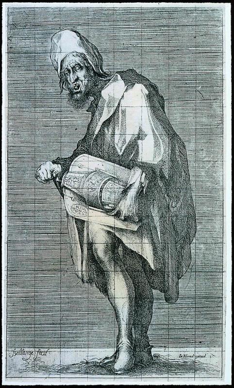 A Blind Hurdy-Gurdy Player