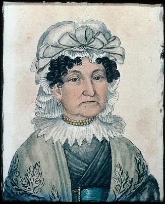 Portrait of Lydia Watson, wife of Col. Watson. Age, 55 .