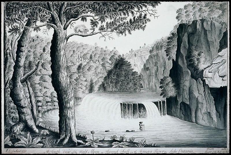 Half Moon, Second Fall, in the Jenesea River, 1792