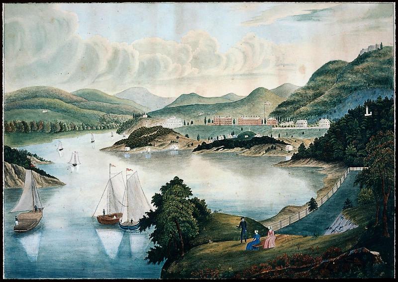 View of West Point from above Washington Valley